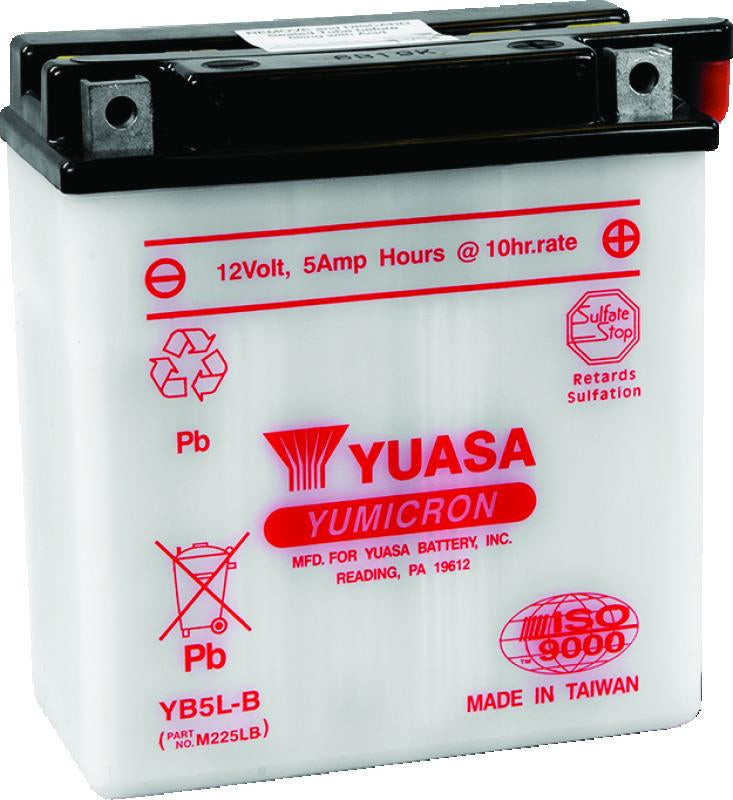 Yuasa Battery Yuasa YB5L-B Yumicron 12-Volt Battery