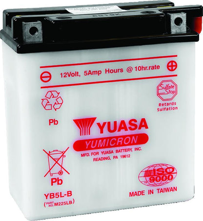 Yuasa Battery Yuasa YB5L-B Yumicron 12-Volt Battery