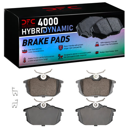 DFC 00-07 Volvo V40 Rear 4000 Hybridynamic Brake Pads