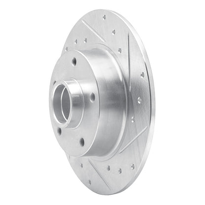 R1 Concepts R1 11-15 Renault Fluence (Mexico) Rear Right Drilled & Slotted Silver Brake Rotor