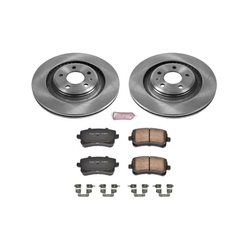 PowerStop Power Stop 10-11 Audi S4 Rear Autospecialty Brake Kit