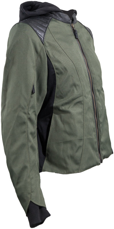 Speed and Strength Daydream Textile Jacket Olive/Black Womens - XS