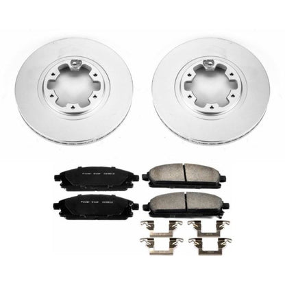 PowerStop Power Stop 97-03 Infiniti QX4 Front Z17 Evolution Geomet Coated Brake Kit