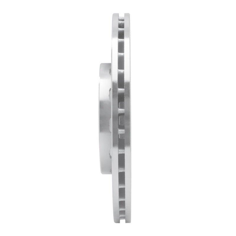 R1 Concepts R1 90-93 Volkswagen Passat (USA/Canada) Front Right Drilled & Slotted Silver Brake Rotor