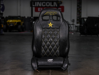 PRP Seats PRP EnduroTrek Reclining Suspension Seats Kit for Jeep Wrangler JK/JKU (Pair) - Black