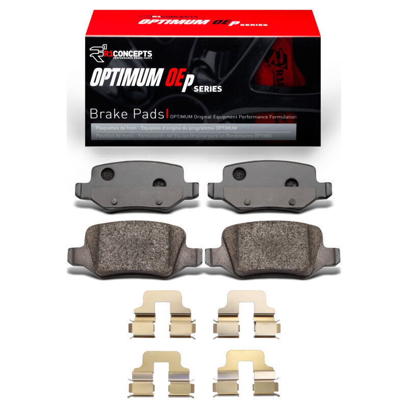 R1 Concepts R1 01-11 Mercedes-Benz A190 (Mexico) Rear Optimum OE Pads & Hardware Kit