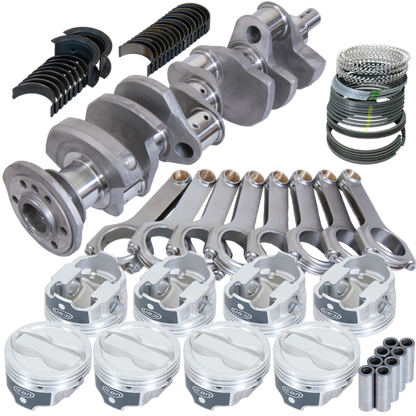 Eagle Chevy LT1 350 1Pc 3.750in Crank 6.000in H-Beam -18cc 4.040in Pistons Rotating Assembly