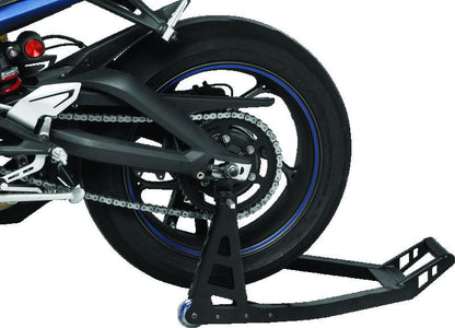 BikeMaster Universal Aluminum Stand - Rear - Black