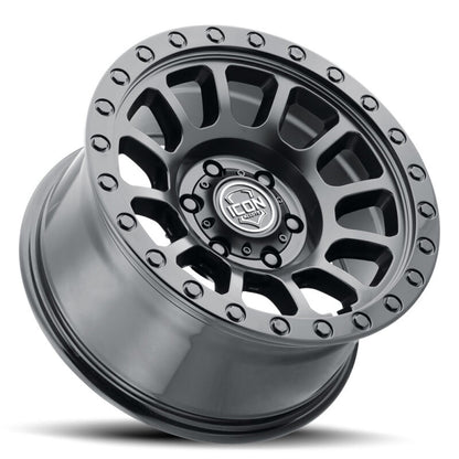 ICON Hulse 18x9 5x150 25mm Offset 6in BS Double Black