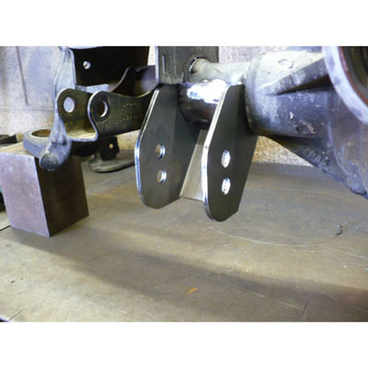 Synergy Mfg Synergy 07-18 Jeep Wrangler JK/JKU Front Axle HD Lower Control Arm Brackets 3.0in OD Axle Housing