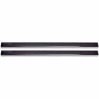 Putco 2019 Chevy Silv LD / GMC Sierra LD Fits Dbl Cab & Reg Cab (2pcs) Black Platinum Door Sills