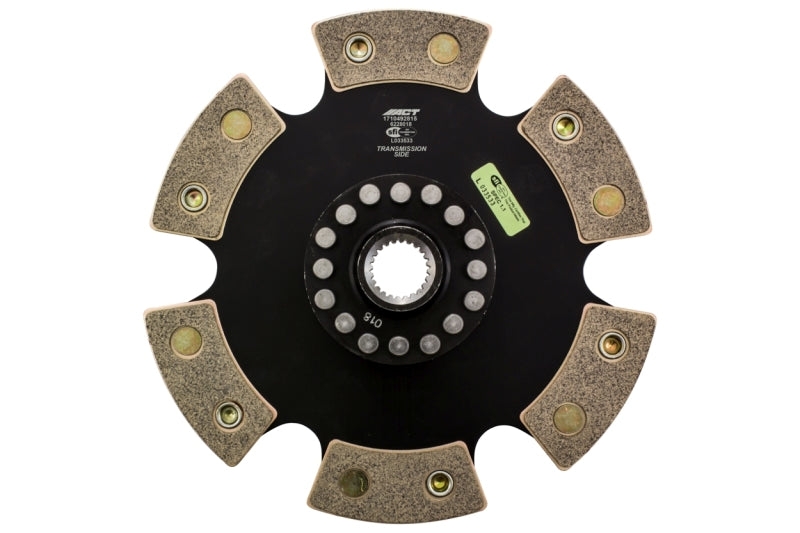 ACT 1991 Subaru Legacy 6 Pad Rigid Race Disc
