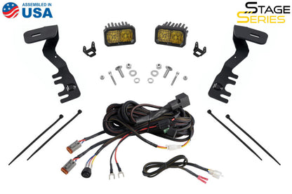 Diode Dynamics 2024+ Toyota Tacoma Stage Series Ditch Light Bracket Kit