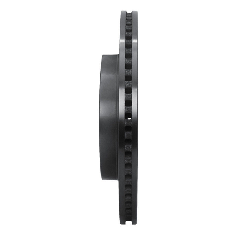 R1 Concepts R1 19-25 Toyota Corolla (US/Canada) Front Left Drilled & Slotted Black Brake Rotor