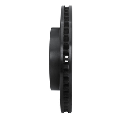 R1 Concepts R1 16-22 Toyota Corolla (US/Canada) Front Right Drilled & Slotted Black Brake Rotor