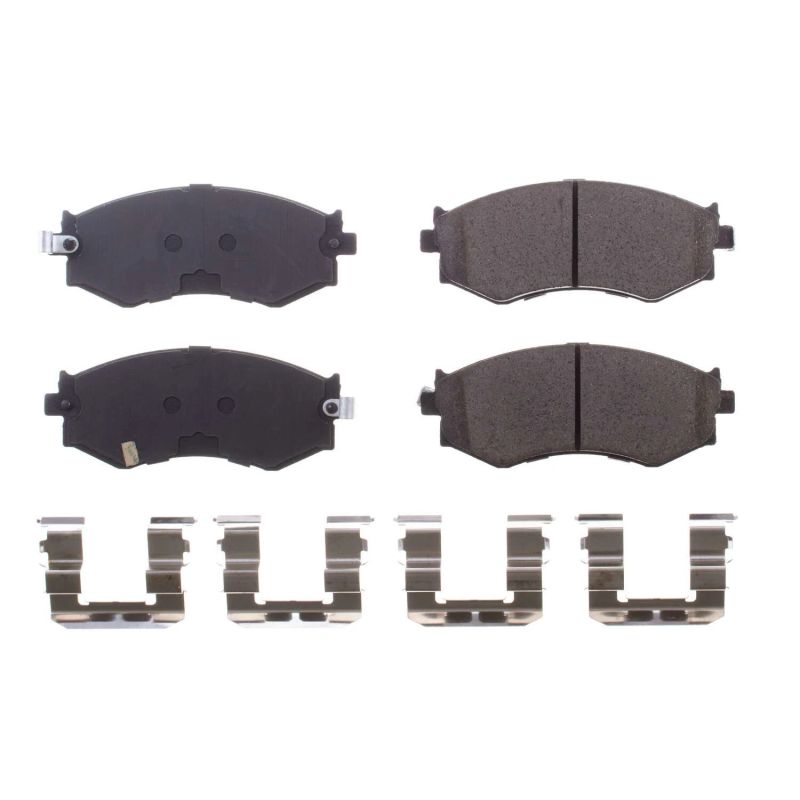 PowerStop Power Stop 91-96 Infiniti G20 Front Z17 Evo Ceramic Brake Pad w/Hardware