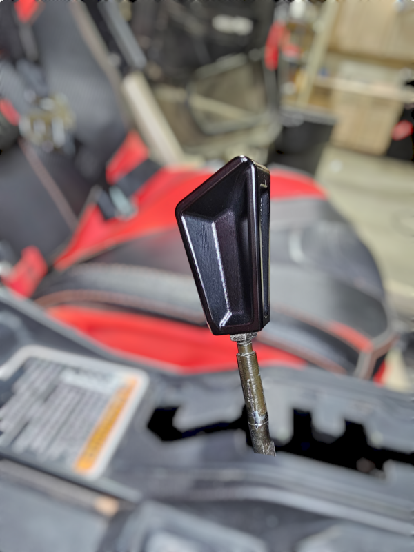 Elektric Off Road Elektric Offroad 2017+ Can Am X3 Maverick Billet Shift Knob Anodized Black