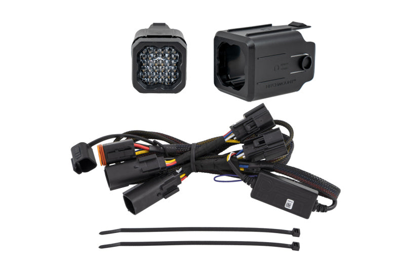 Diode Dynamics Hitch Mount LED Pod Reverse Kit for GMC Sierra 1500 2019-2023 C1R