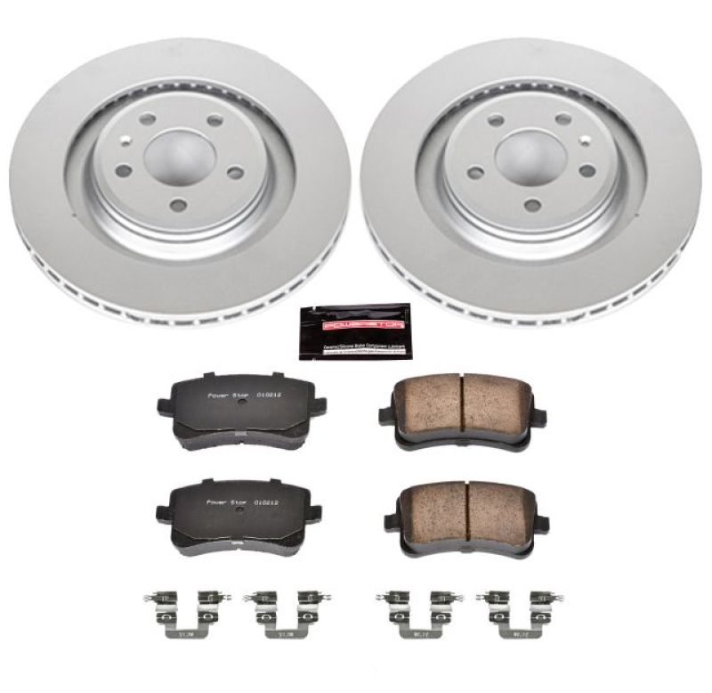 PowerStop Power Stop 10-11 Audi S4 Rear Z23 Evolution Sport Coated Brake Kit