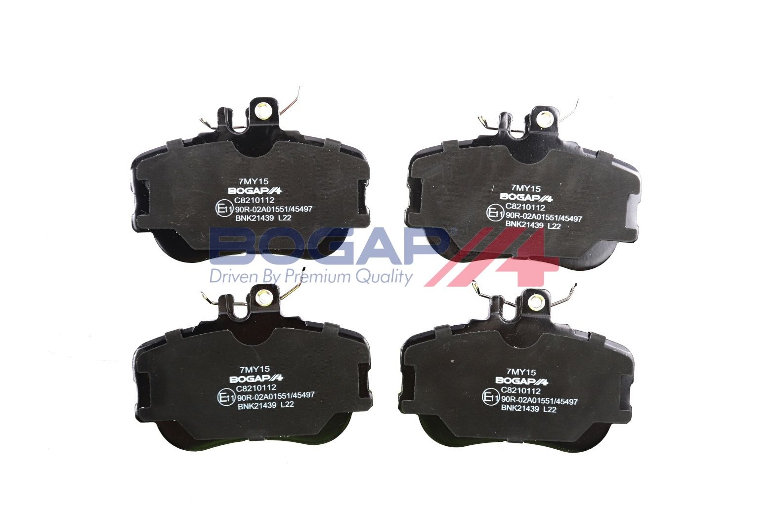 BOGAP C8210112 Brake Pad Set, Disc Brake