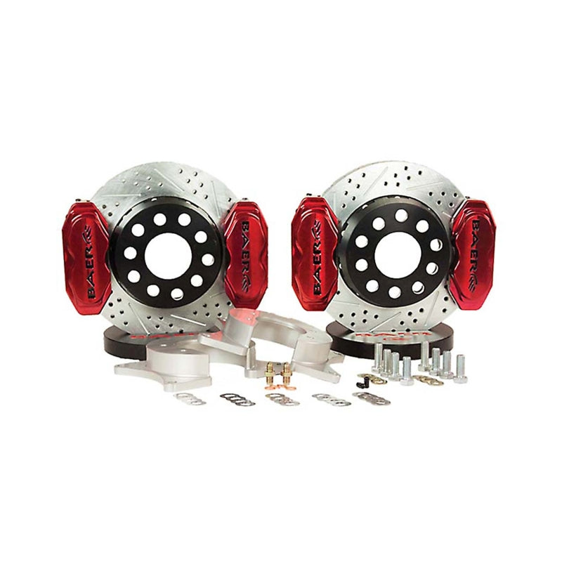 Baer Brakes Rear Ends w/ Ford 9in SB HE 11in SS4+ Dual Deep Stage Rear SDZ Brake Kit - FR