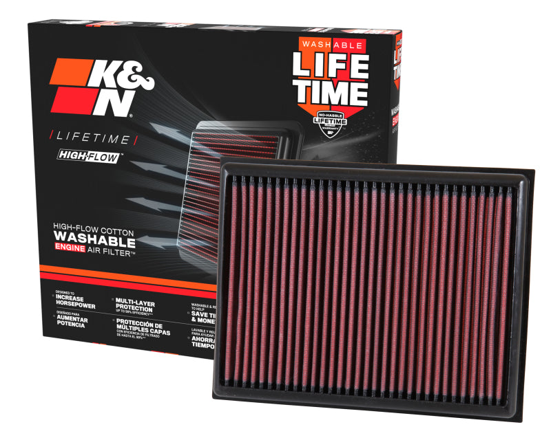 K&N Engineering K&N 15-17 Nissan NP300 L4-2.3L DSL Drop In Air Filter