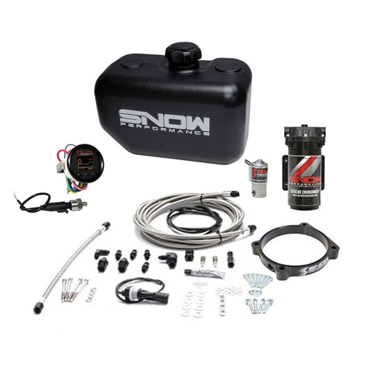 Snow Performance Stage 2 Boost Cooler 105mm Hellcat Water-Methanol Injection Kit w/ SS Braided Line