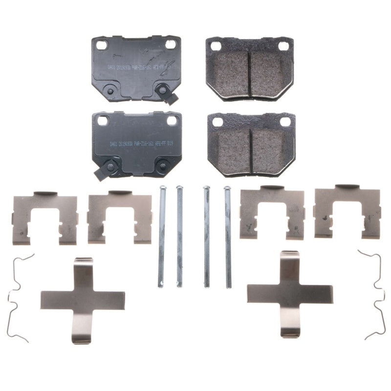 PowerStop Power Stop 90-96 Nissan 300ZX Rear Z17 Evolution Ceramic Brake Pads w/Hardware