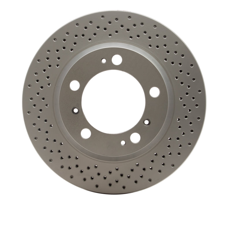 DFC 00-08 Porsche Cayman Rear Drilled GeoSPEC Coated Rotor