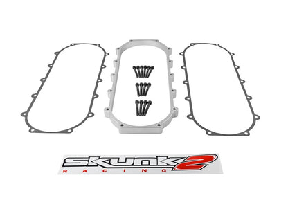 Skunk2 Racing Skunk2 Ultra Series Honda/Acura Silver RACE Intake Manifold 1 Liter Spacer (Inc Gasket & Hardware)