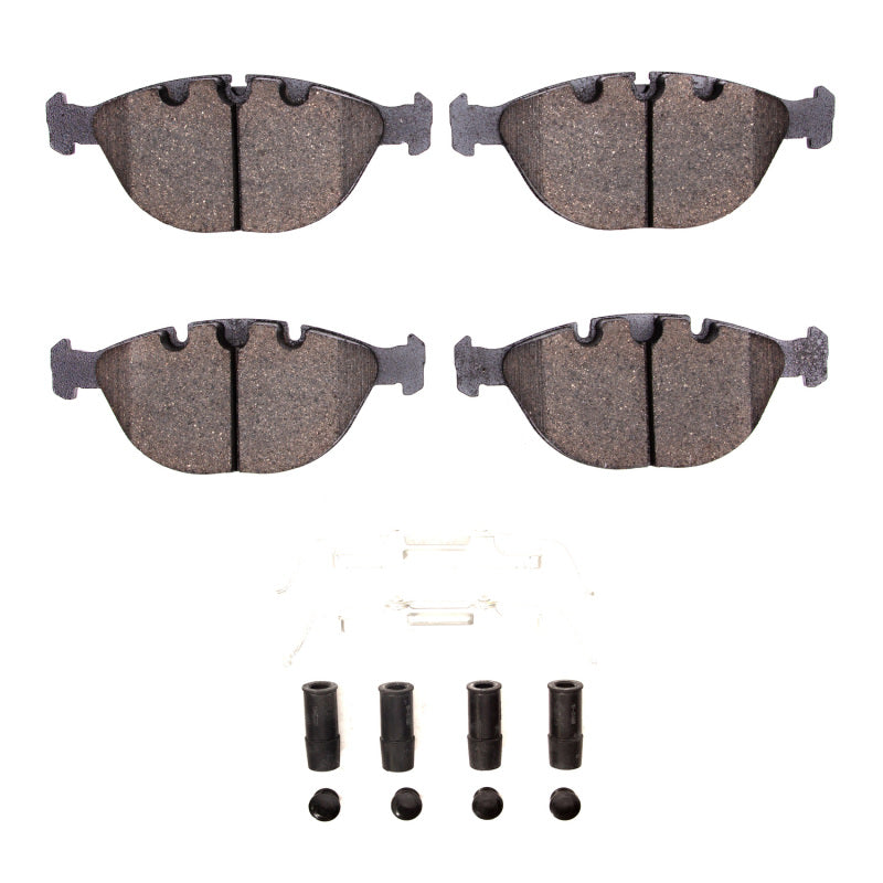 R1 Concepts R1 02-06 BMW X5 Front Semi Met Pads & Hardware Kit