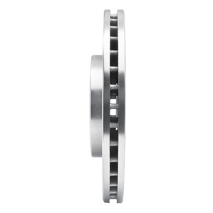 R1 Concepts R1 94-00 Mitsubishi Montero Front Right Drilled & Slotted Silver Brake Rotor