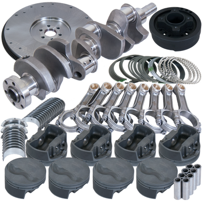 Eagle Ford 302 3.400in Crank 5.400in I-Beam Rods 4.000in Pistons 164 Tooth FW Balanced Assembly