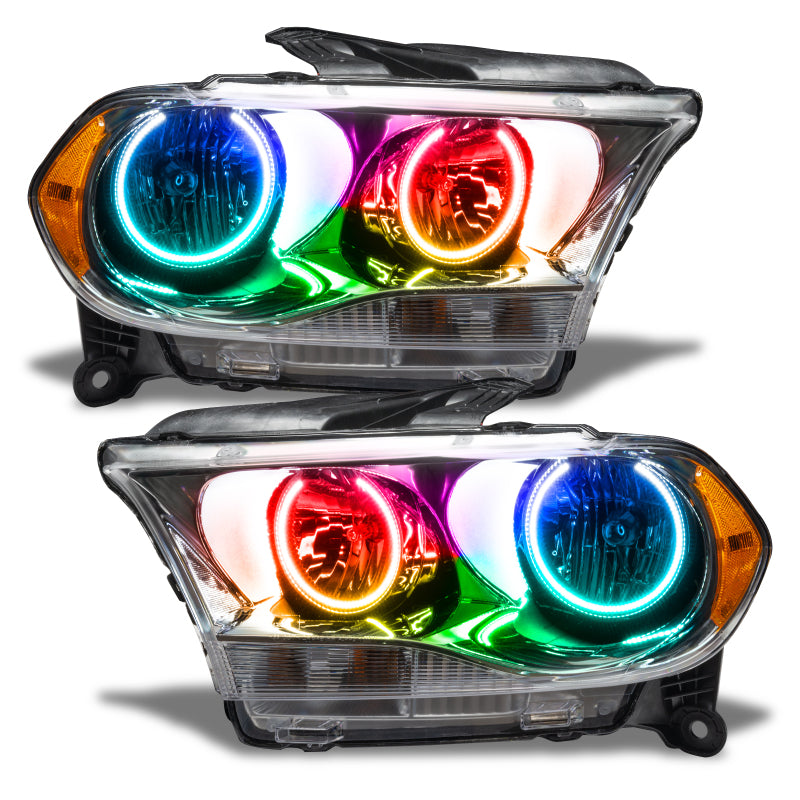 ORACLE Lighting Oracle 11-13 Dodge Durango SMD HL Halogen - Chrome - ColorSHIFT w/o Controller