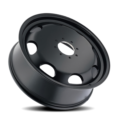 Cali Off-Road 9110D Summit Dually 22x8.25 / 8x210 BP / 115mm Offset / 154.2mm Hub Matte Black Wheel
