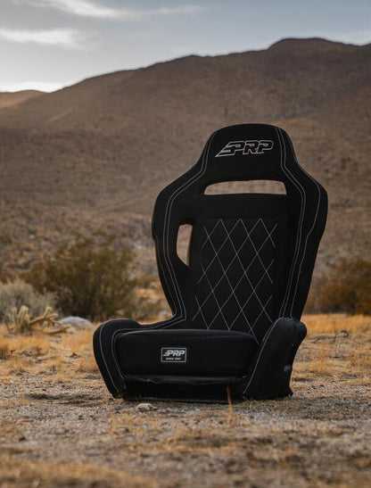 PRP Seats PRP Contour UTV Suspension Seat -Black Cloth
