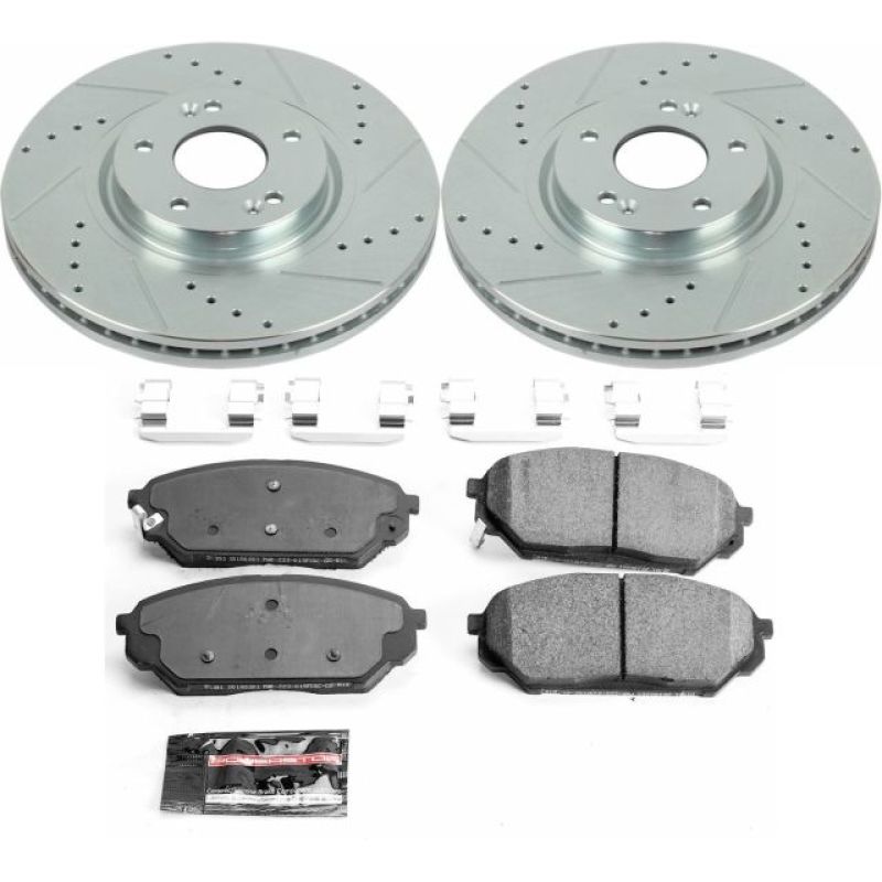 PowerStop Power Stop 07-12 Hyundai Veracruz Front Z23 Evolution Sport Brake Kit