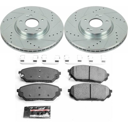 PowerStop Power Stop 07-12 Hyundai Veracruz Front Z23 Evolution Sport Brake Kit
