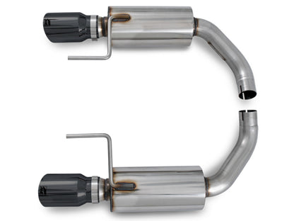 AWE Tuning S550 Mustang EcoBoost Axle-Back Exhaust - Touring Edition (Diamond Black Tips)