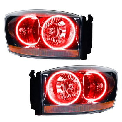 ORACLE Lighting Oracle 06 Dodge Ram SMD HL - Black - ColorSHIFT w/ BC1 Controller
