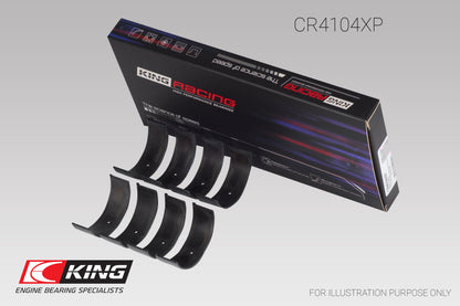 King Engine Bearings Audi ABB/ ABM/ ADP/ PP/ RN (Size 0.25) Connecting Rod Bearing Set
