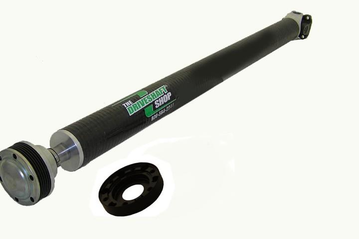 Driveshaft Shop DSS Ford 2011-14 Mustang V6 6-Speed Manual 1-Piece Shaft with CV Carbon Fiber Shaft FDSH19-C