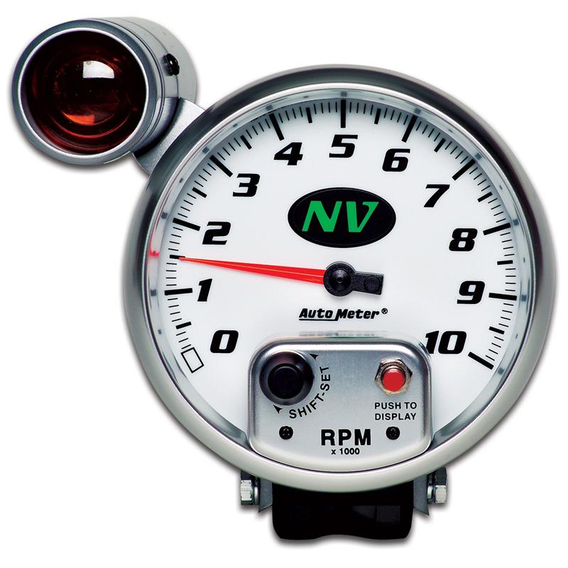 AutoMeter Gauge Fuel Level 2-1/16in. 73 Ohm(e) to 10 Ohm(f) Elec NV