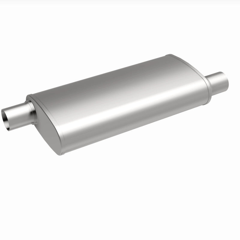 MagnaFlow Muffler Trb SS 4X9 18 2.5/2.5