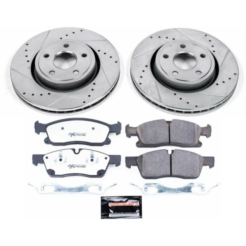 PowerStop Power Stop 13-16 Dodge Durango Front Z36 Truck & Tow Brake Kit