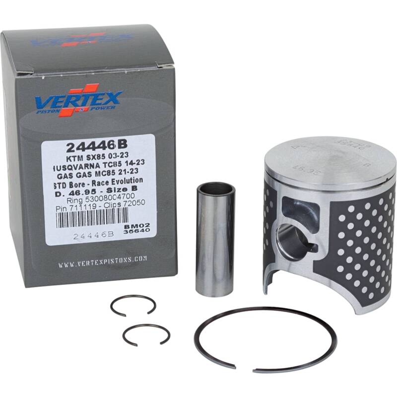 Vertex Pistons Vertex Piston 03-24 KTM 85 SX 85cc Cast Race Evolution Piston Kit