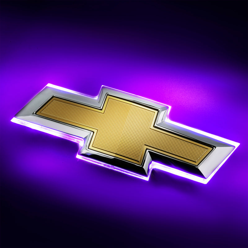 ORACLE Lighting Oracle 16-19 Chevrolet Camaro Illuminated Bowtie - UV/Purple