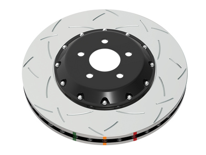 DBA 2020+ Chevrolet Corvette C8 Z51 Front Slotted 5000 Series Rotor w/ NAS Nuts