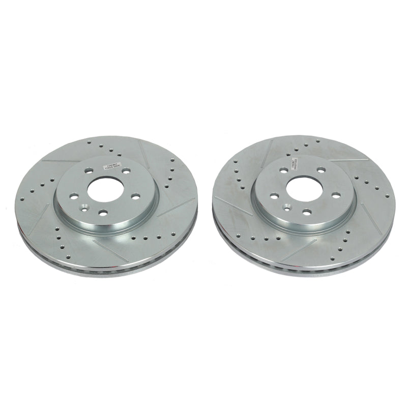 PowerStop Power Stop 13-19 Buick Encore Front Evolution Drilled & Slotted Rotors - Pair