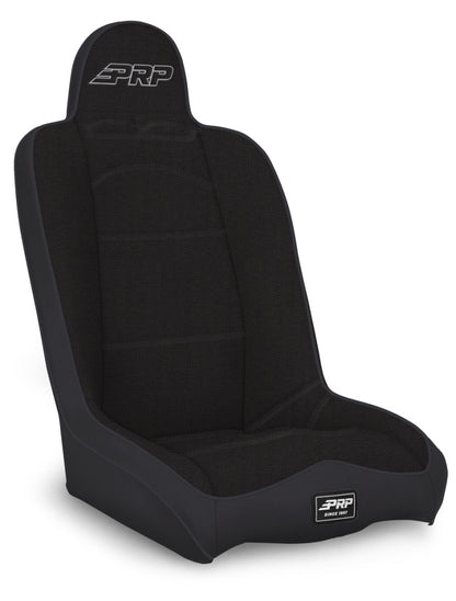 PRP Seats PRP Daily Driver High Back Suspension Seat (Two Neck Slots) - All Black